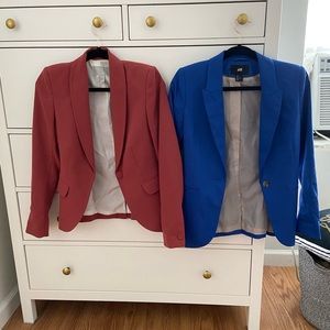 2 H&M blazers